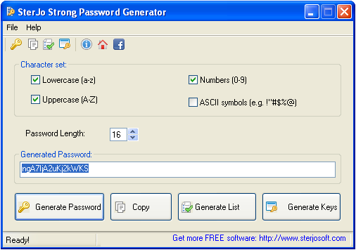 Multiple random password generator